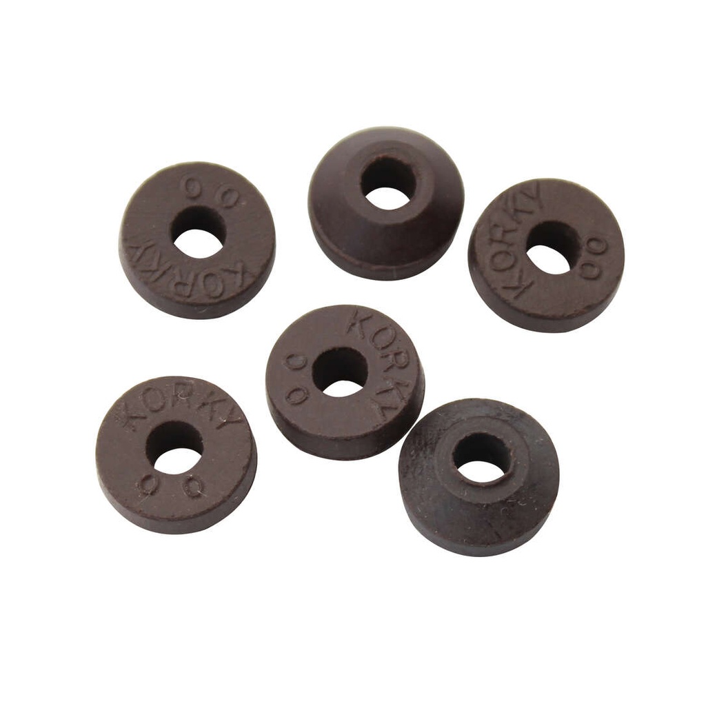 Ace Beveled Faucet Washer 1/2 in. Synthetic Rubber 0 Beveled 6 / Carded