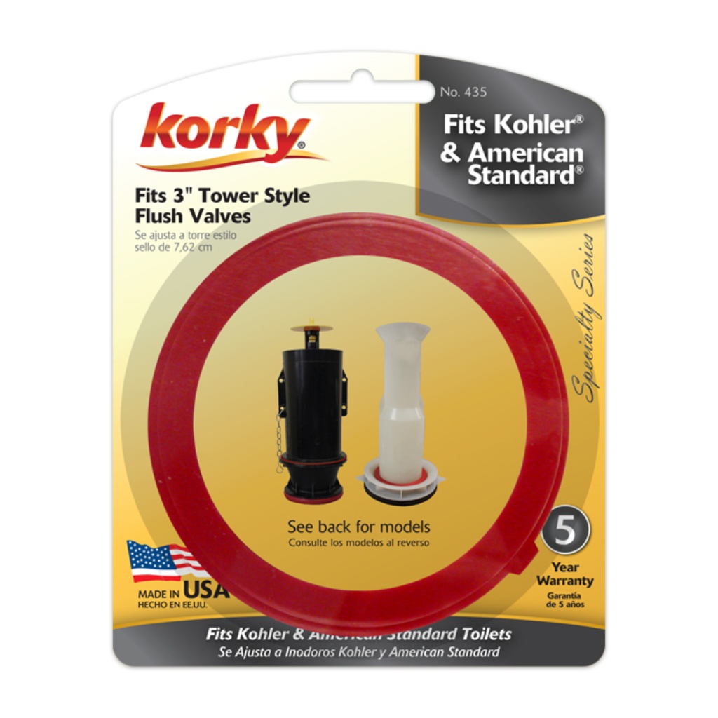 Korky Valve Seal Kit Red for Universal