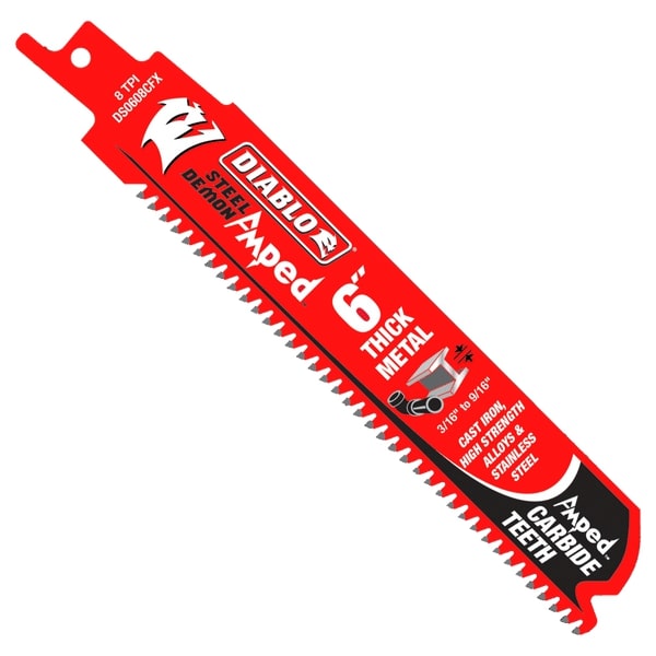 DIABLO REC. SAW BLADE 6" T/METAL