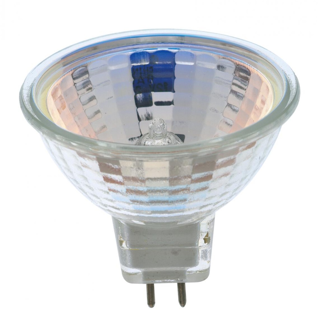 Satco Lighting S3461 Single 20 Watt Dimmable MR16 Bi Pin Halogen Bulb - 2900K Frosted Bulbs Bulbs Halogen