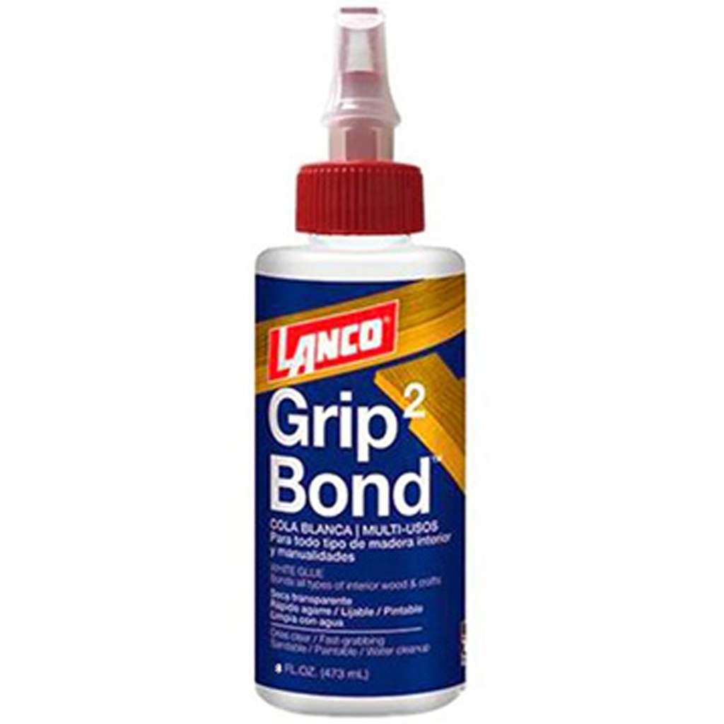 [WA5027] LANCO GRIP B-2 WHITE GLUE 8 OZ