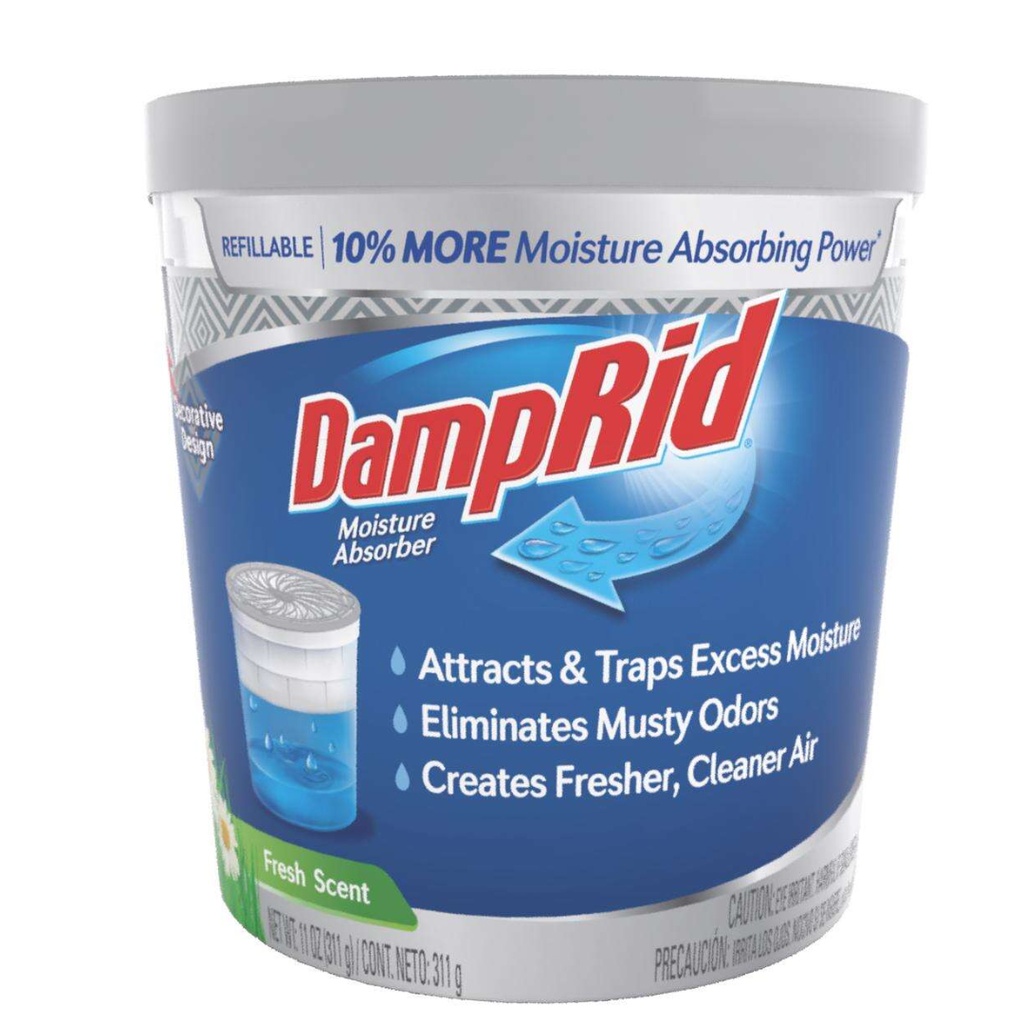 [1014837] DampRid Moisture Absorber Fresh Scent 11 Oz