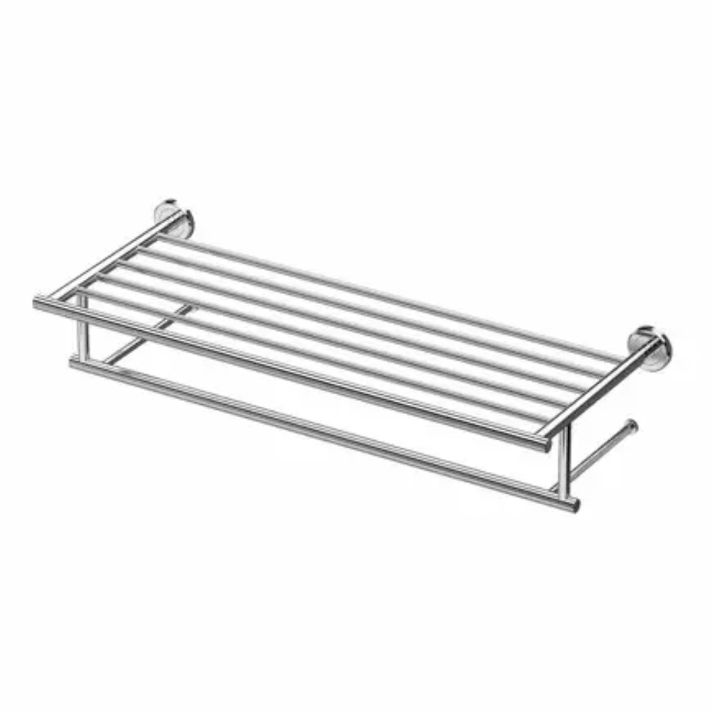 Gatco 4247 Latitude II 24" Towel Bar Chrome Bathroom Hardware and Accessories Bathroom Hardware Towel Bars