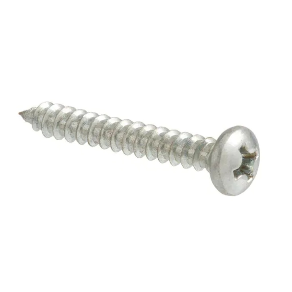 [823296] HILLMAN No. 10 Ga. X 1-1/2 in. L Phillips Pan Head Sheet Metal Screws 100 Pk