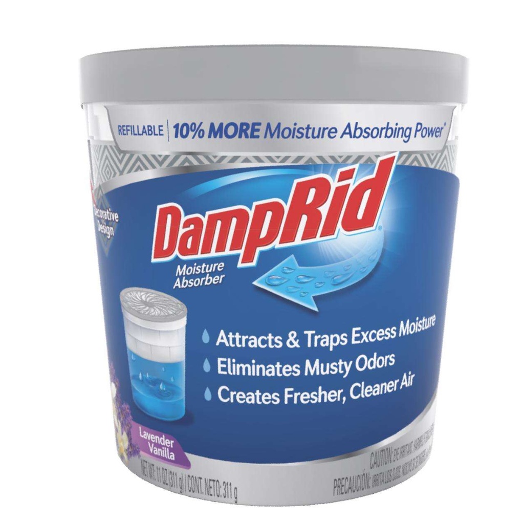 [1014838] DampRid Moisture Absorber Lavender Vanilla Scent 11 Oz