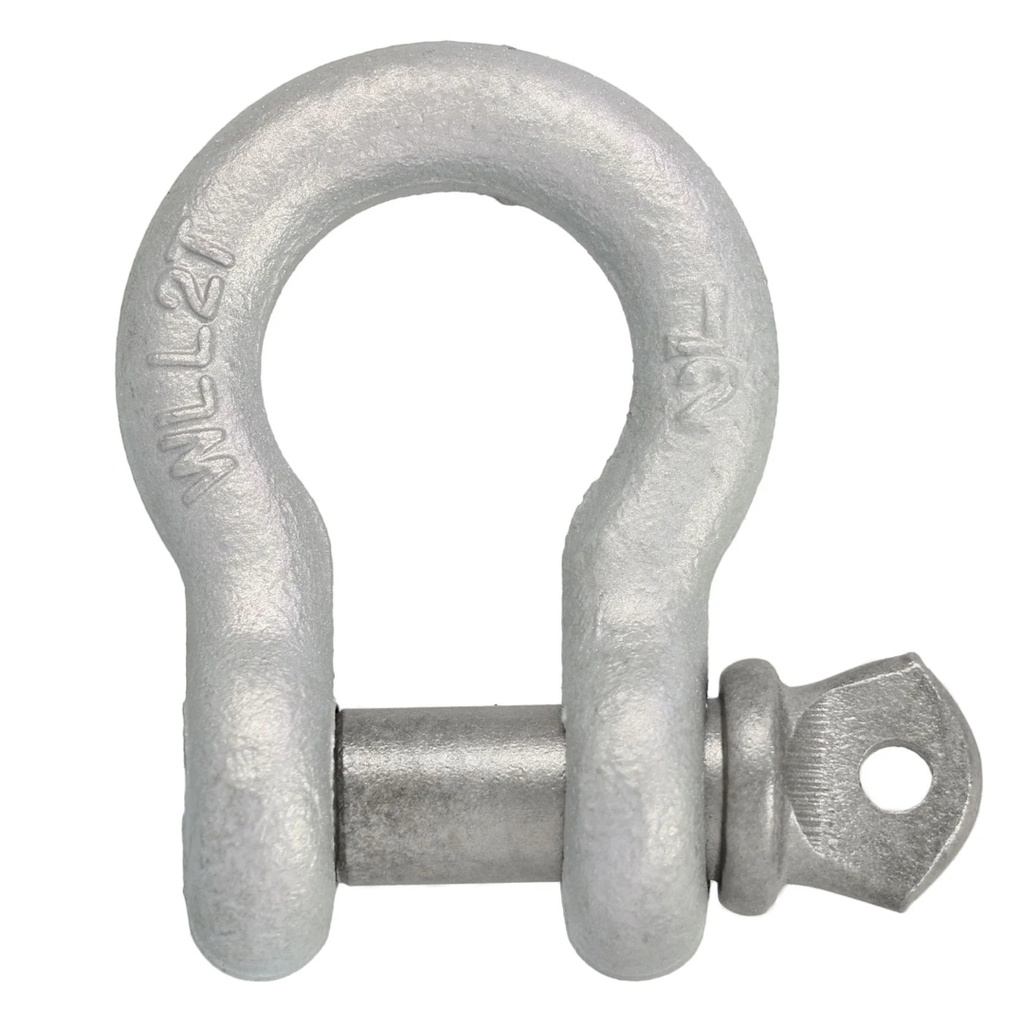 [5151428] Campbell Galvanized Forged Carbon Steel Anchor Shackle 666 Lb