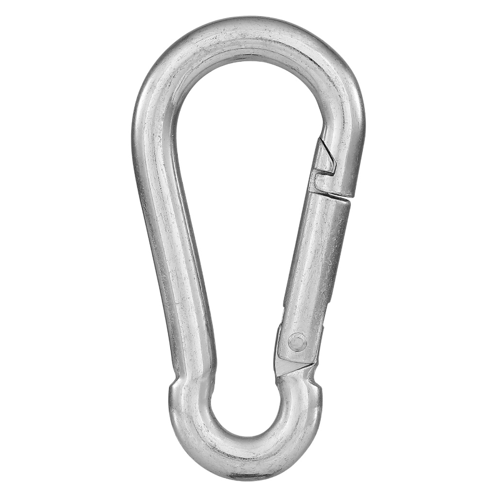 Campbell Chain 3/4 in. Dia. X 4-11/16 in. L Polished Stainless Steel Spring Snap 450 Lb.