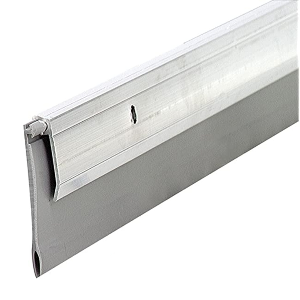 M-D Building Products Silver Aluminum Brush Sweep for Doors 36 in. L X 2.25 in