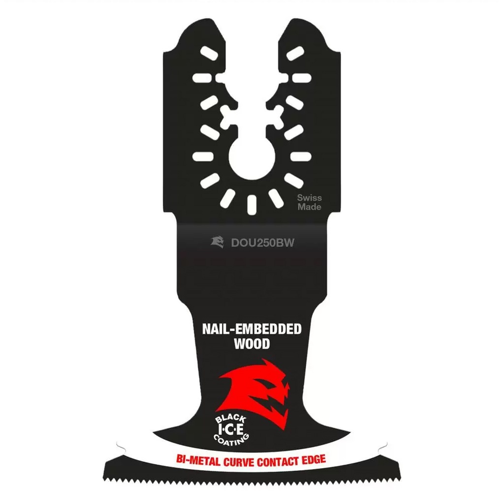 [DOU250BW3] Diablo 2-1/2 in. W Bi-Metal Curve Contact Edge Oscillating Blade Nail-Embedded Wood 3 Pk