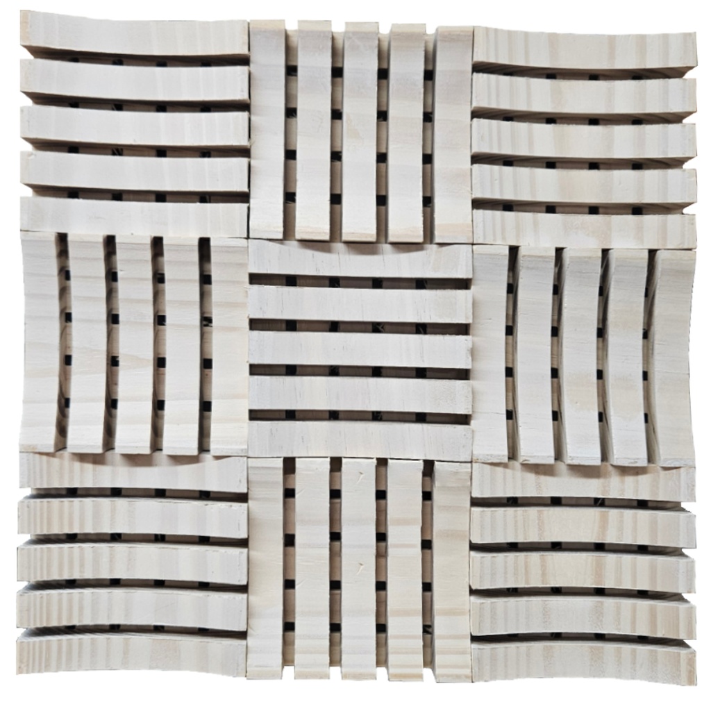 WALLPANEL DECOA.BLANCO 10X10