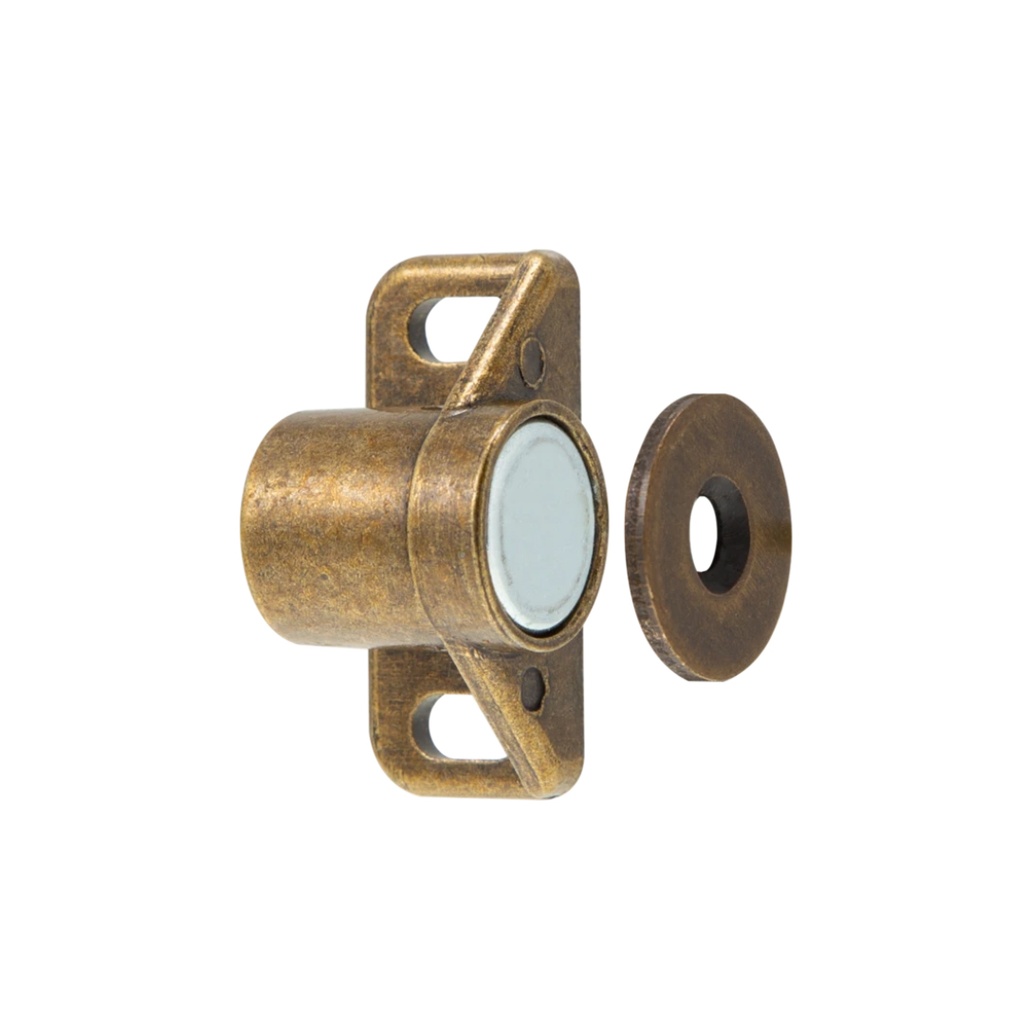 Keyed Hasp Lock T-Locks 4 1/2" with Twist Knob Keyed Alike (Chrome Plated Steel Metal) Uses Yale Keyway