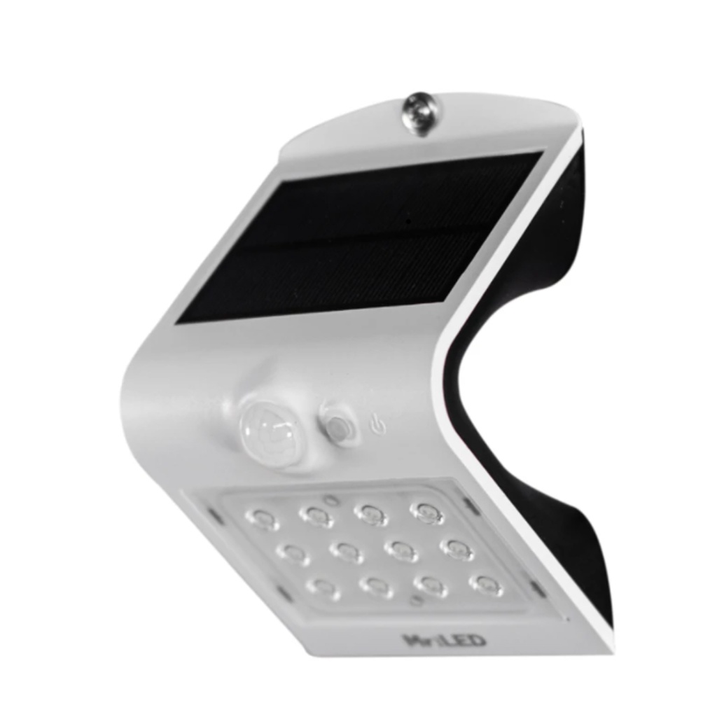 BUTTERFLY LAMP SOLAR 1.5W PL WHT