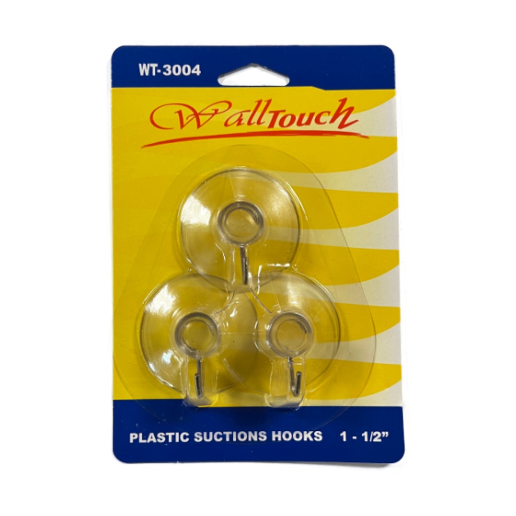 PLASTIC SUCTION HOOK 1-1/2