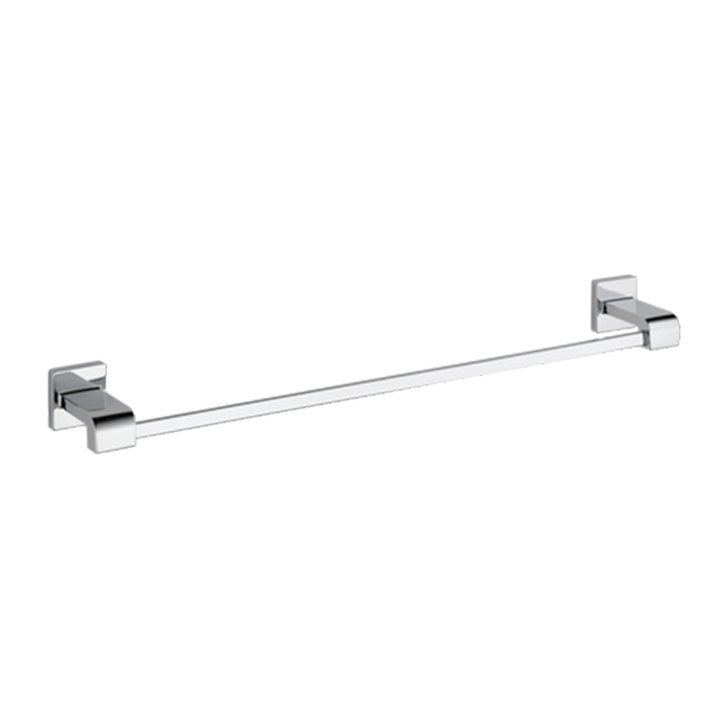 Delta 77524 Ara 24" Wall Mounted Towel Bar Chrome Bathroom Hardware and Accessories Bathroom Hardware Towel Bars