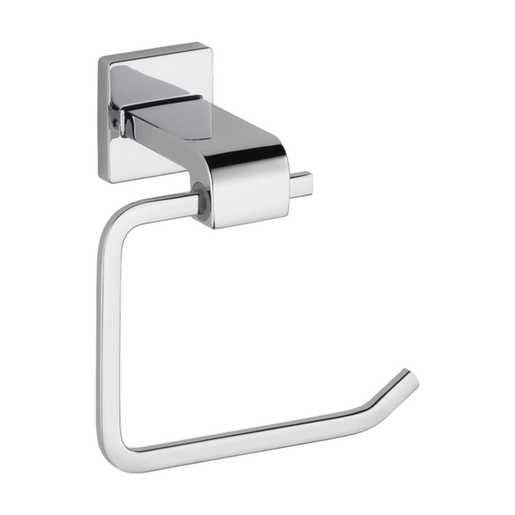 Delta 77550 Ara Wall Mounted Single Hook Tissue Holder Chrome Bathroom Hardware and Accessories Bathroom Hardware Toilet Paper Holders