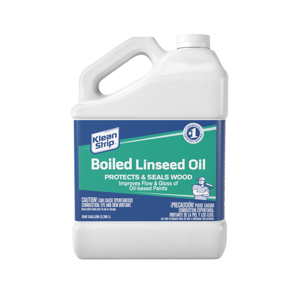 Klean Strip Transparent Clear Boiled Linseed Oil 1 Gal.