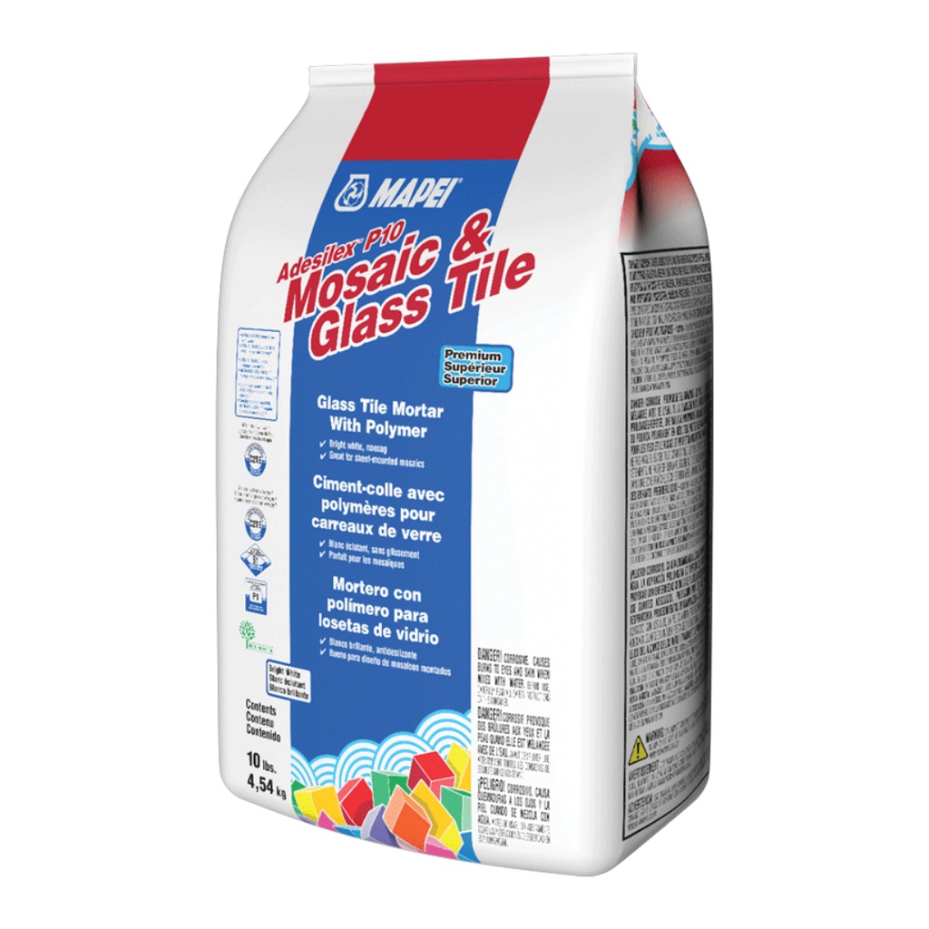 MAPEI 10-lb Adesilex P10 Thin-Set Mosaic and Glass Tile Mortar