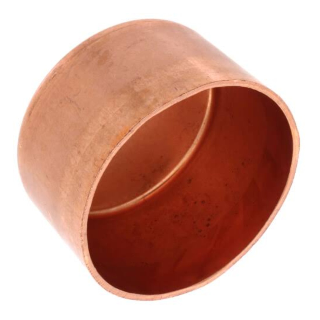 Elkhart Products Tube Cap, 1-1/4 in, Sweat, Wrot Copper