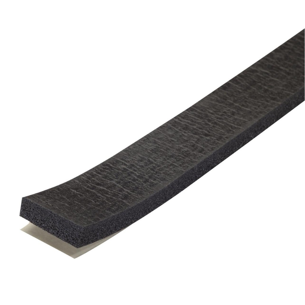 M-D Building Products Black Rubber Weather Stripping Tape for Doors and Windows 10 Ft. L X 0.38 in