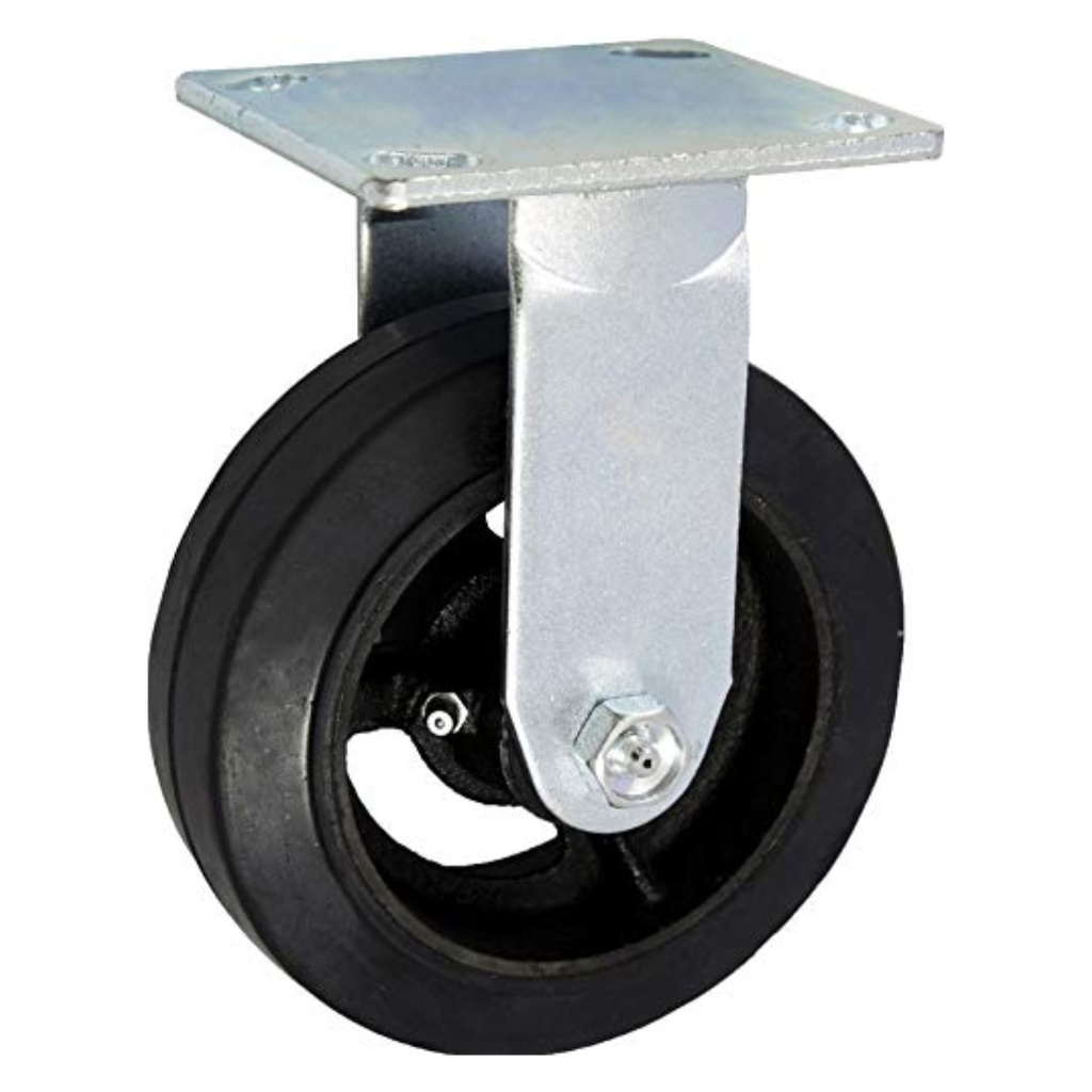 KF INDU. CASTER 6 RUBBER  #325