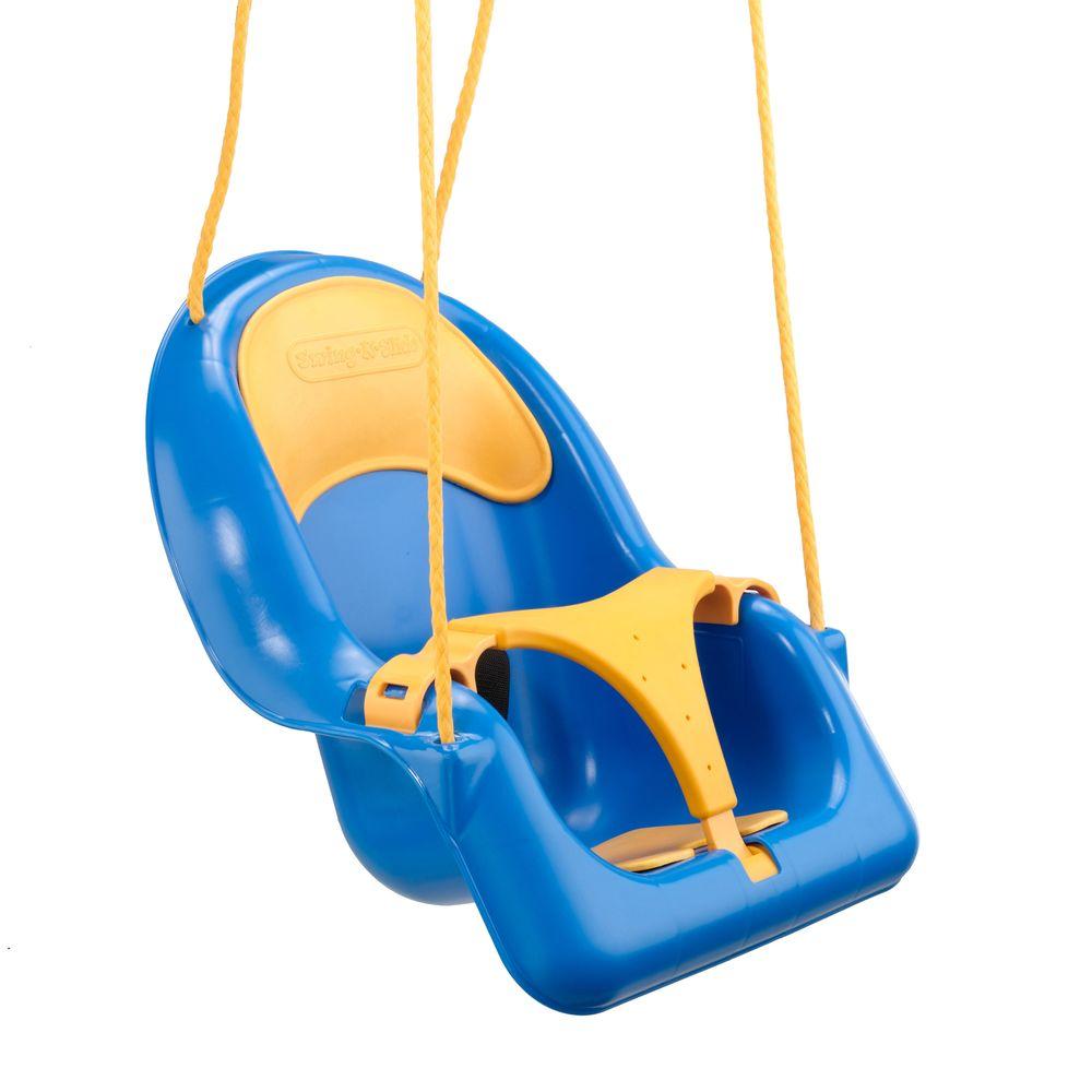 Swing-N-Slide Comfy-N-Secure Coaster Swing for Toddlers for Backyard Swing Sets