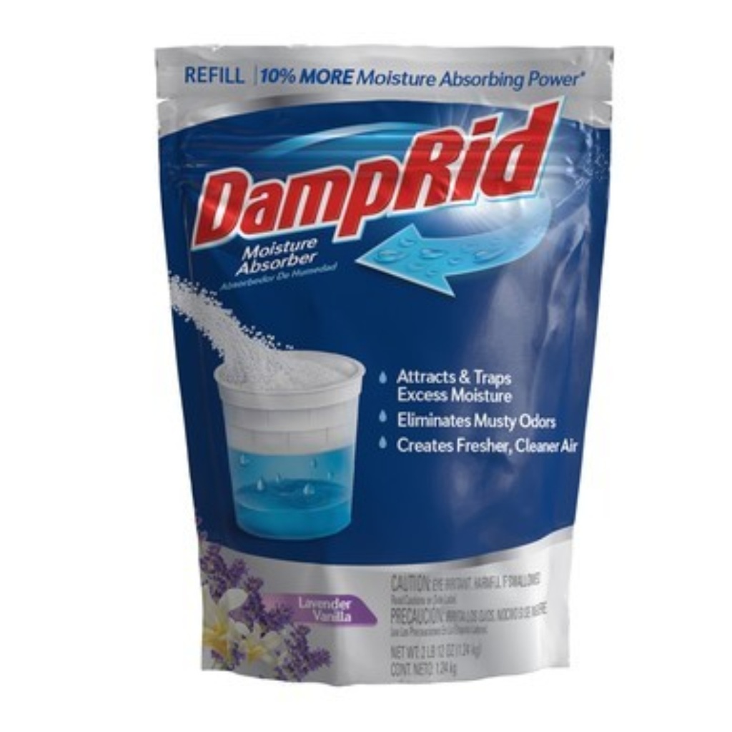 DampRid Moisture Absorber Refill Lavender Vanilla Scent 44 Oz