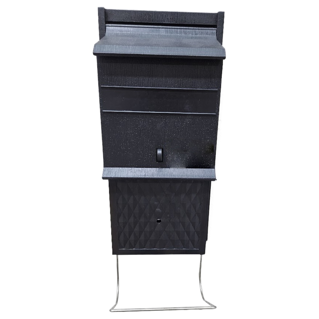 BUZON VERTICAL NEGRO