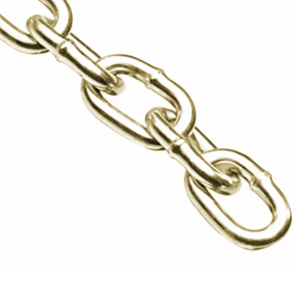 723367 50 Ft. Chain Machine Straight Brass