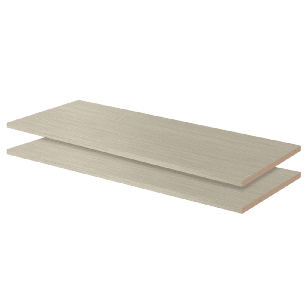 Easy Track Rs1436-Cg 14  X 34-7/8  X 5/8  Weathered Grey Shelves 2 Count