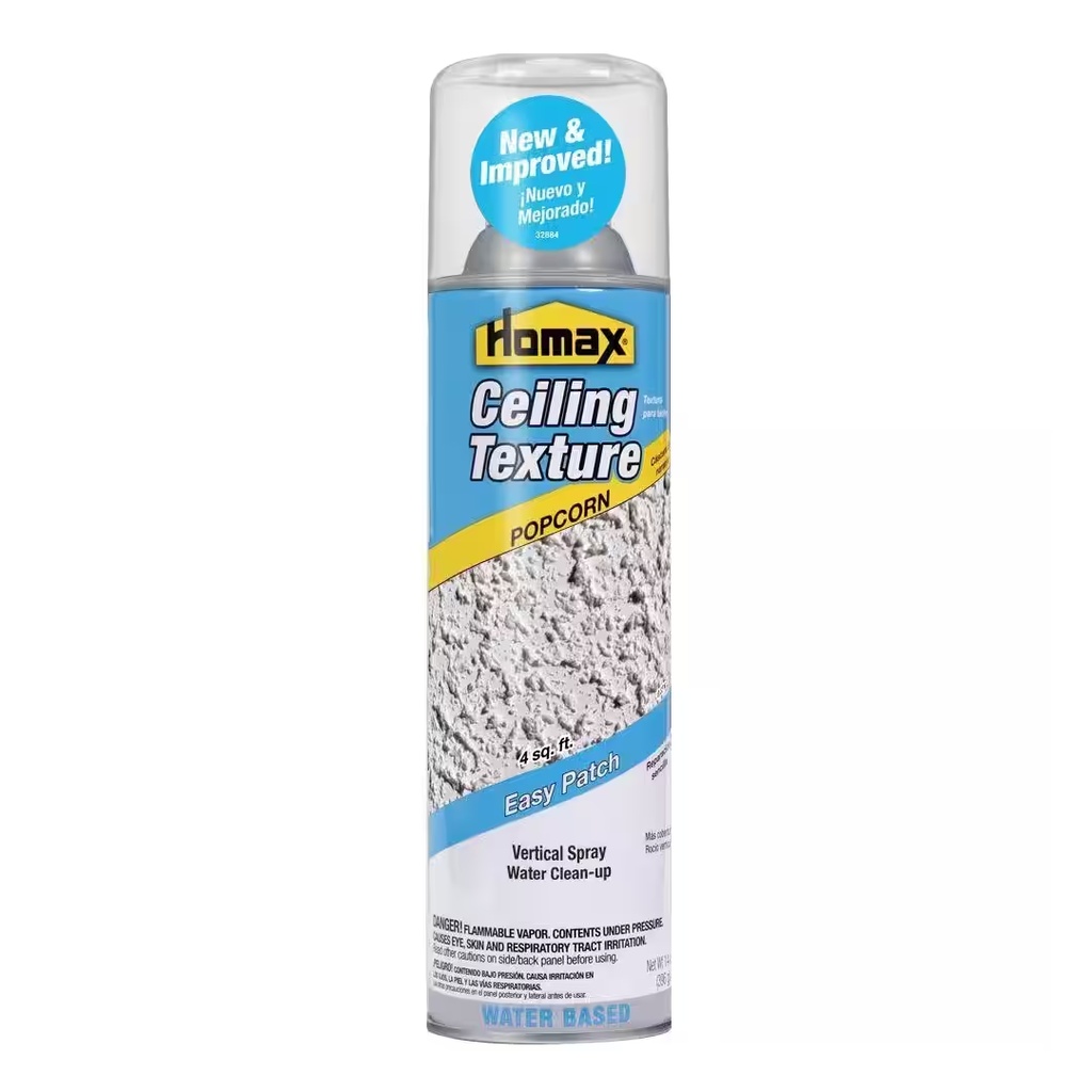Homax Easy Patch White Water-Based Popcorn Ceiling Spray Texture 14 Oz