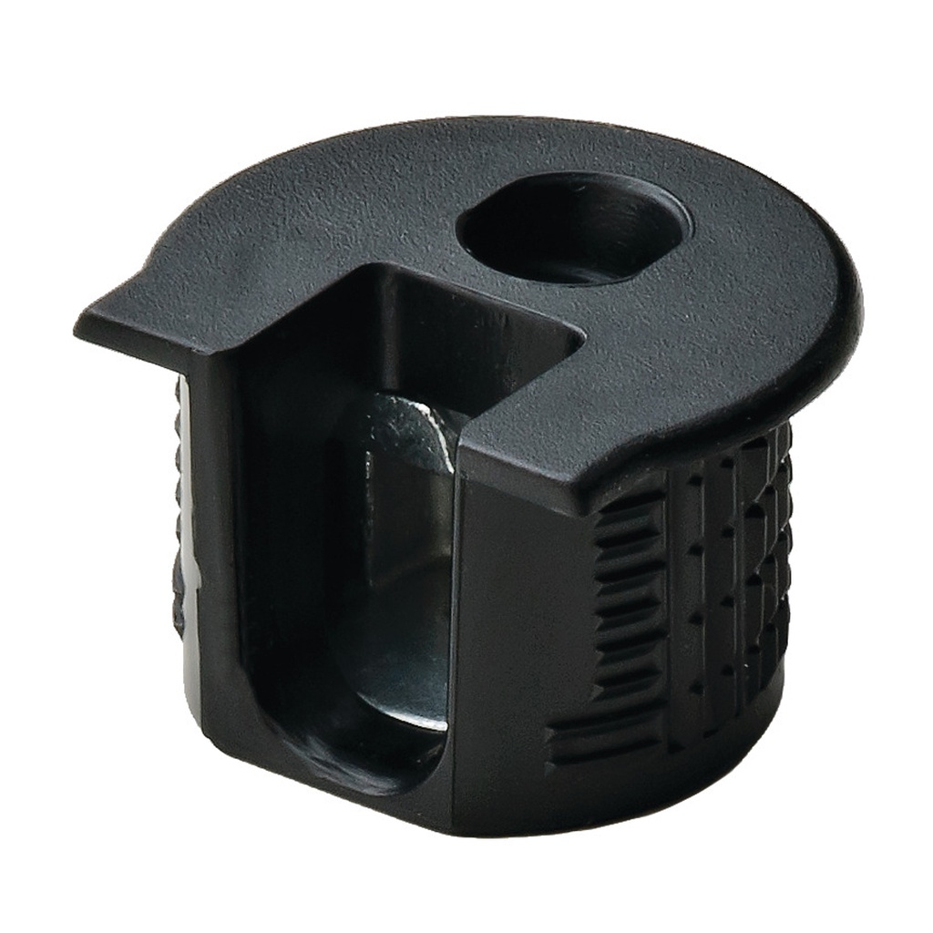 HAFELE RAFIX W/O RIDGE BLK. 19MM