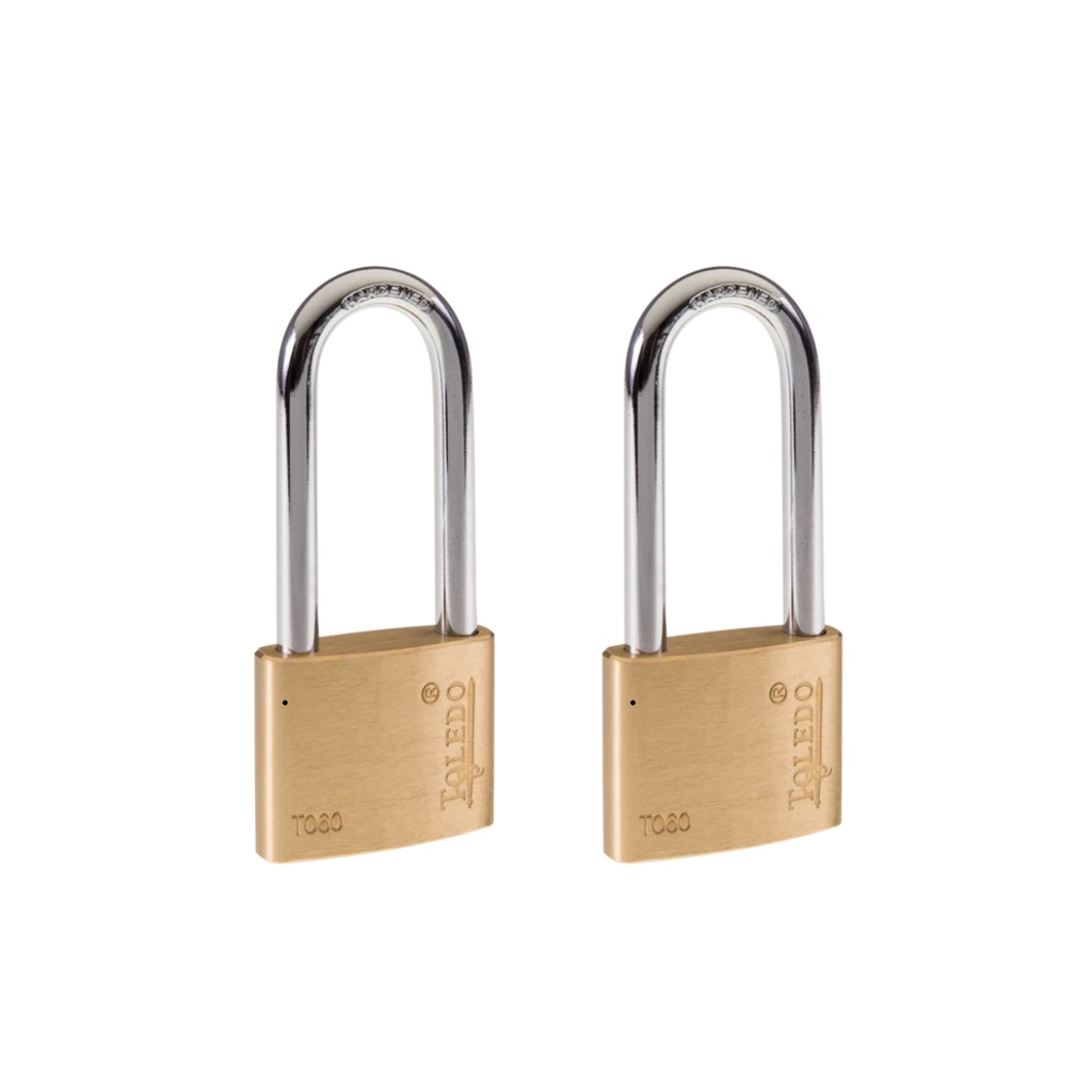 [380009509] TOLEDO CANDADO BRONCE LARGO 60MM