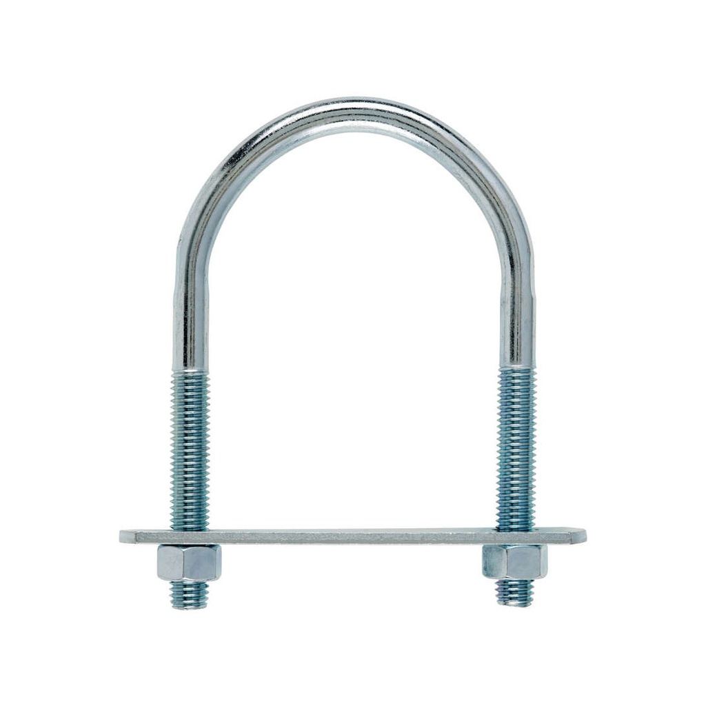 Hampton 1/2 in. X 3-1/2 in. W X 5-3/4 in. L Coarse Zinc-Plated Steel U-Bolt