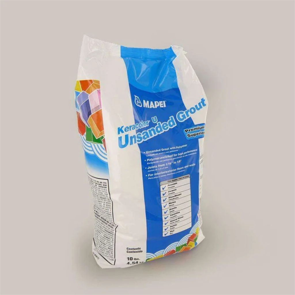 Mapei Keracolor U (Non Sanded) Grout - 10lb (FROST 77)