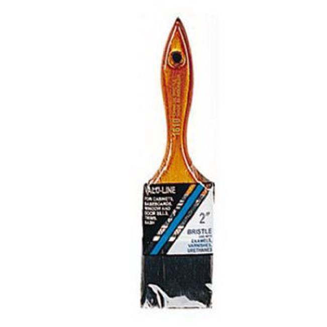 '-4 Varnish/Wall Brush, 4 in W, 2-1/2 in L Bristle, China Bristle, Varnish Handle
