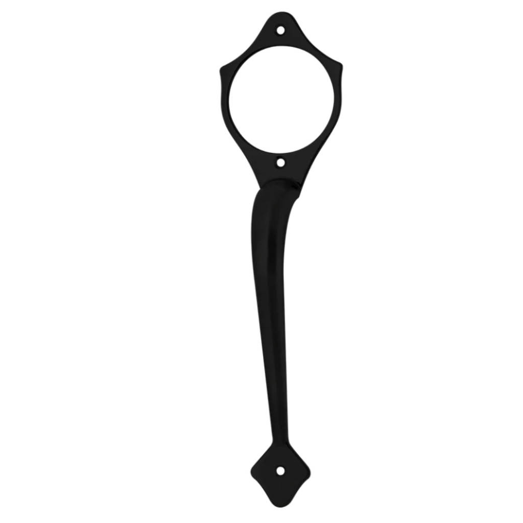 TOLEDO DEC.DOOR HANDLE SATIN BLK