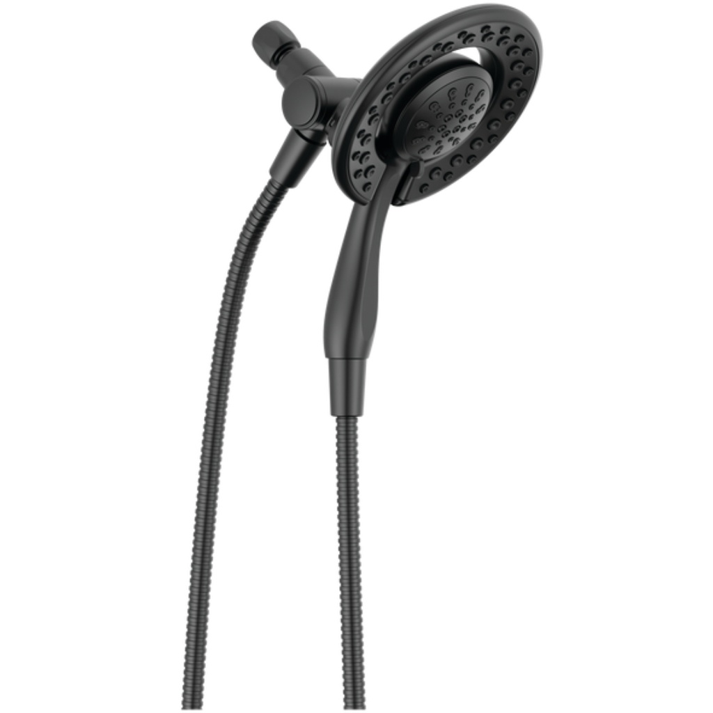 [75486C] Delta 75486C In2ition 1.75 GPM 2-in-1 Multi Function Shower Head and Hand Shower with 60" Hose - Limited Lifetime Warranty Chrome Showers Shower Heads