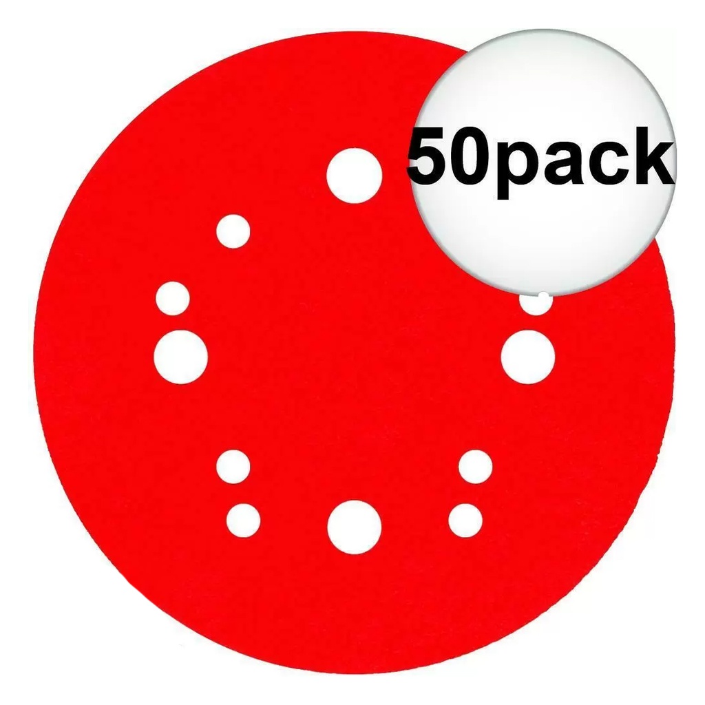 Diablo 5 in. Ceramic Blend Hook and Lock Sanding Disc 180 Grit Very Fine 50 Pk