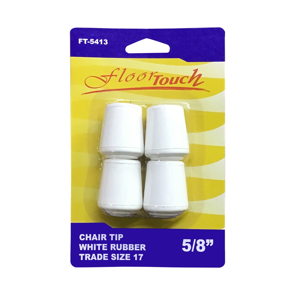 FURNITURE TIPS 5/8 WHITE