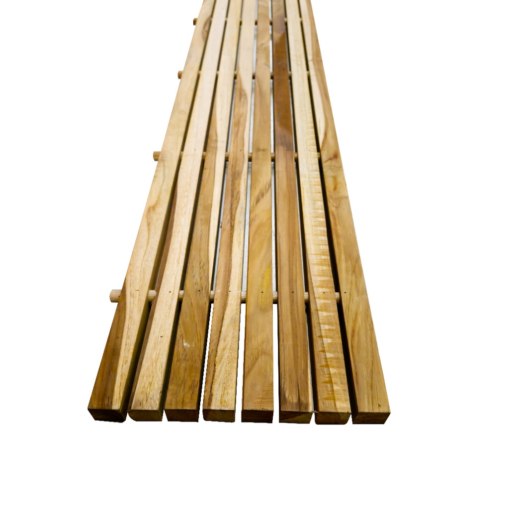 VENTWOOD GRUESO TECA 12X8'