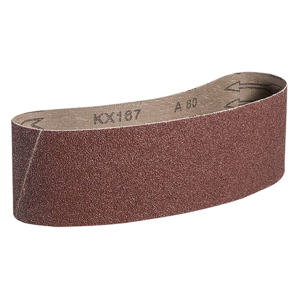 Mercer Industries 107060 Aluminum Oxide Premium Sanding Belts, 60 Grit (10 Pack), 3" X 24"