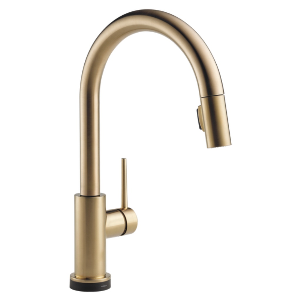 Delta Trinsic:9159T Single Handle Pull-Down Kitchen Faucet with Touch2O Technology