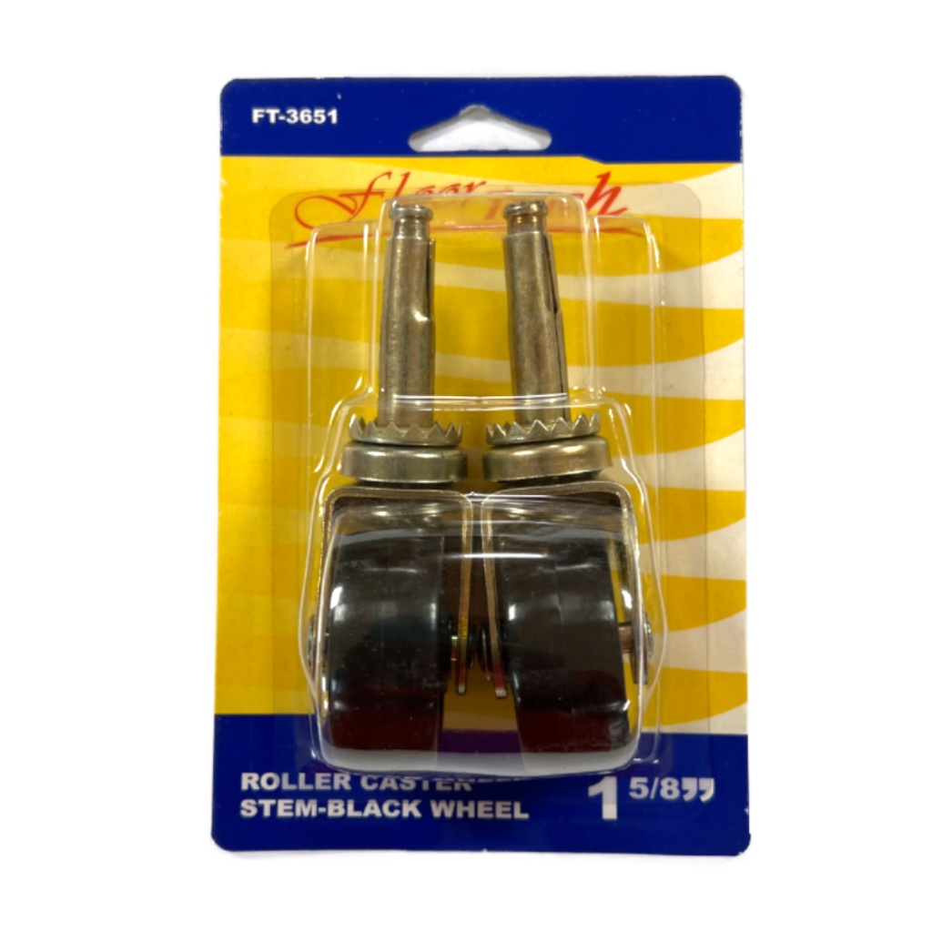 ROLER CASTER 1-5/8 BLK FT-3651