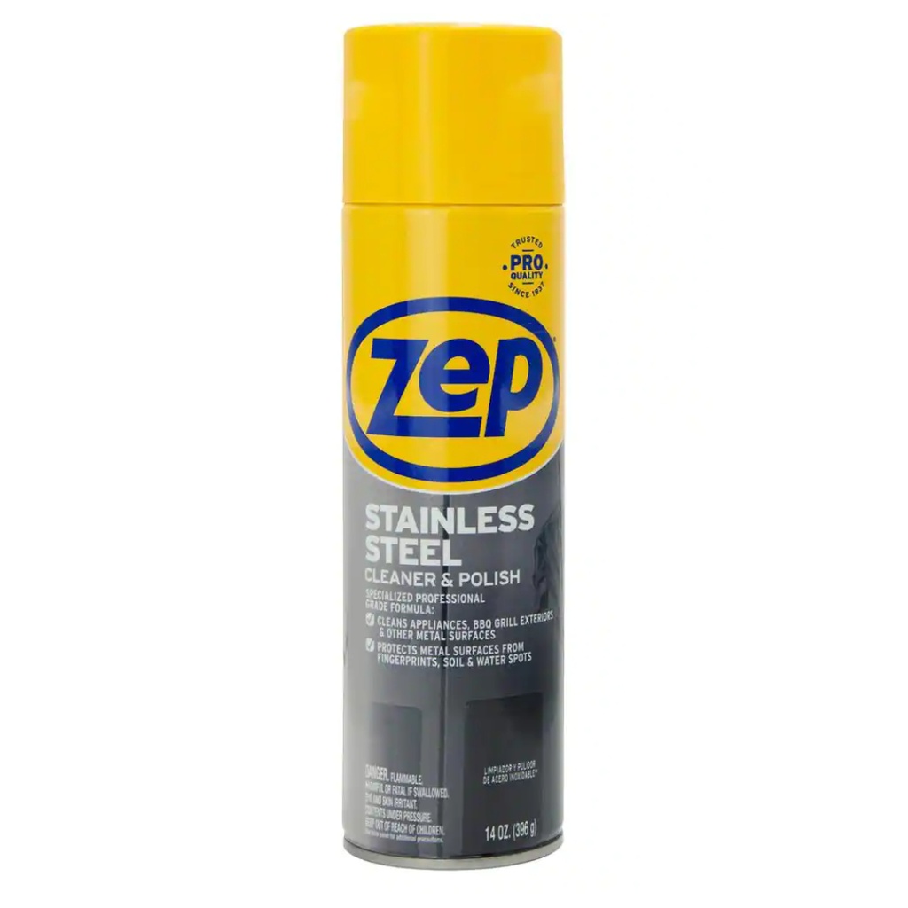 [1461219] Stainless Steel Polish, 14 Oz Aerosol Spray ZUSSTL14EA