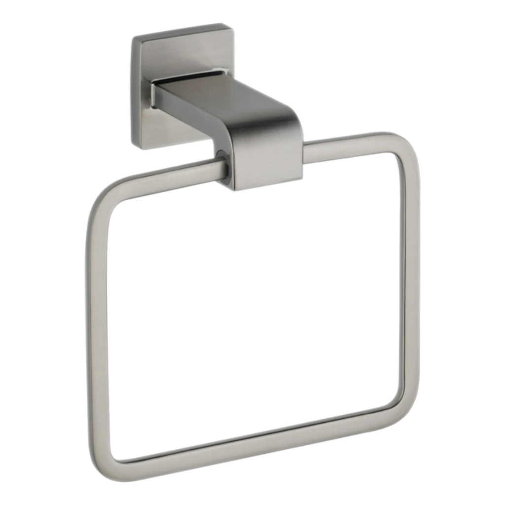 Delta 77546 Ara Wall Mounted Towel Ring Brilliance Stainless Bathroom Hardware and Accessories Bathroom Hardware Towel Rings