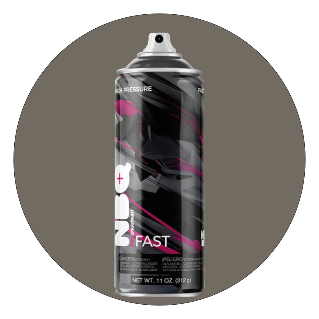 [F060] NBQ SPRAY 400mL MAGNUM GRAY