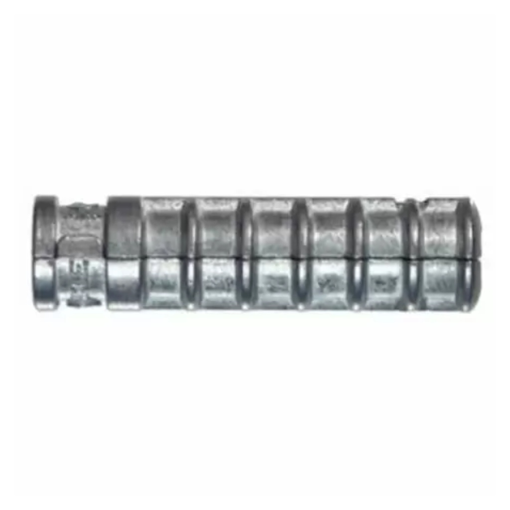 Taquete Para Perno Tirafondo De 1/4 De Pulgada Plata 100 Piezas