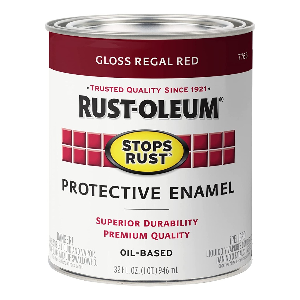 Rust-Oleum Stops Rust Indoor and Outdoor Gloss Sunrise Rise Oil-Based Protective Paint 0.5 Pt