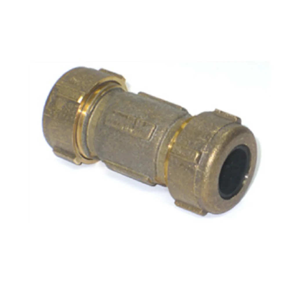 UNION COMP 1/2 X 2" BRONCE