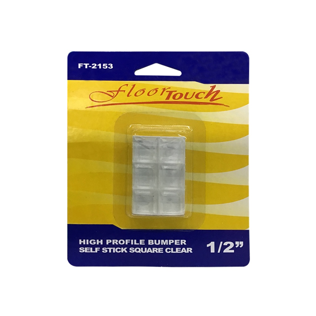 SQUARE BUMPERS 1/2 CLEAR